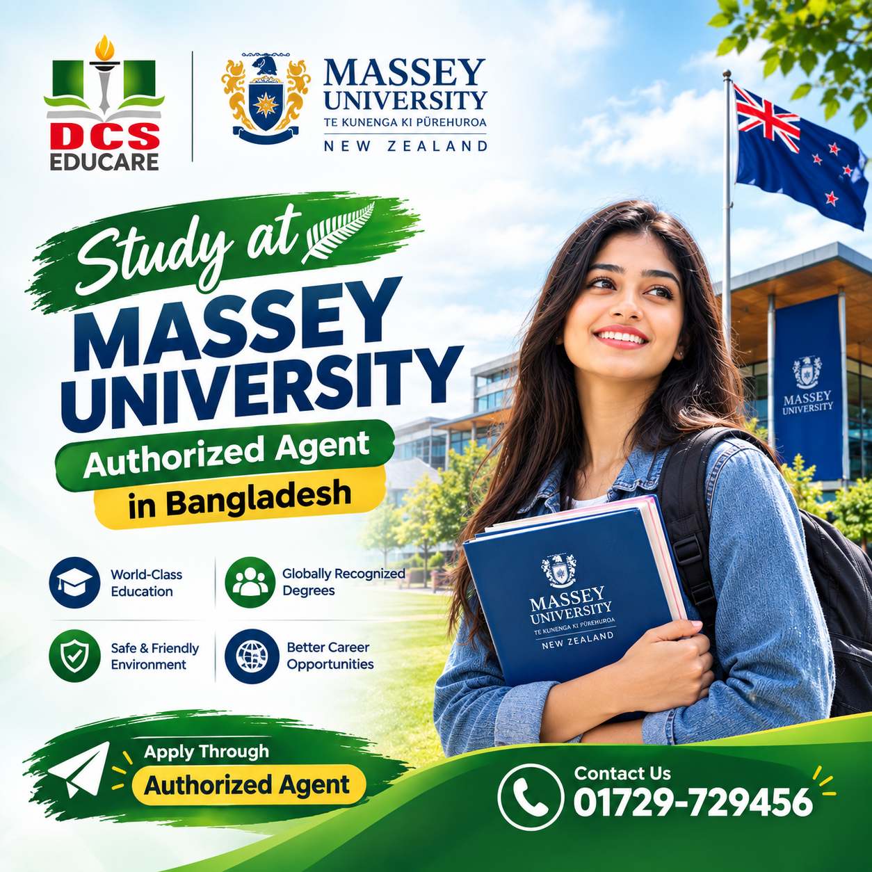 Massey University Authorized Agent in Bangladesh