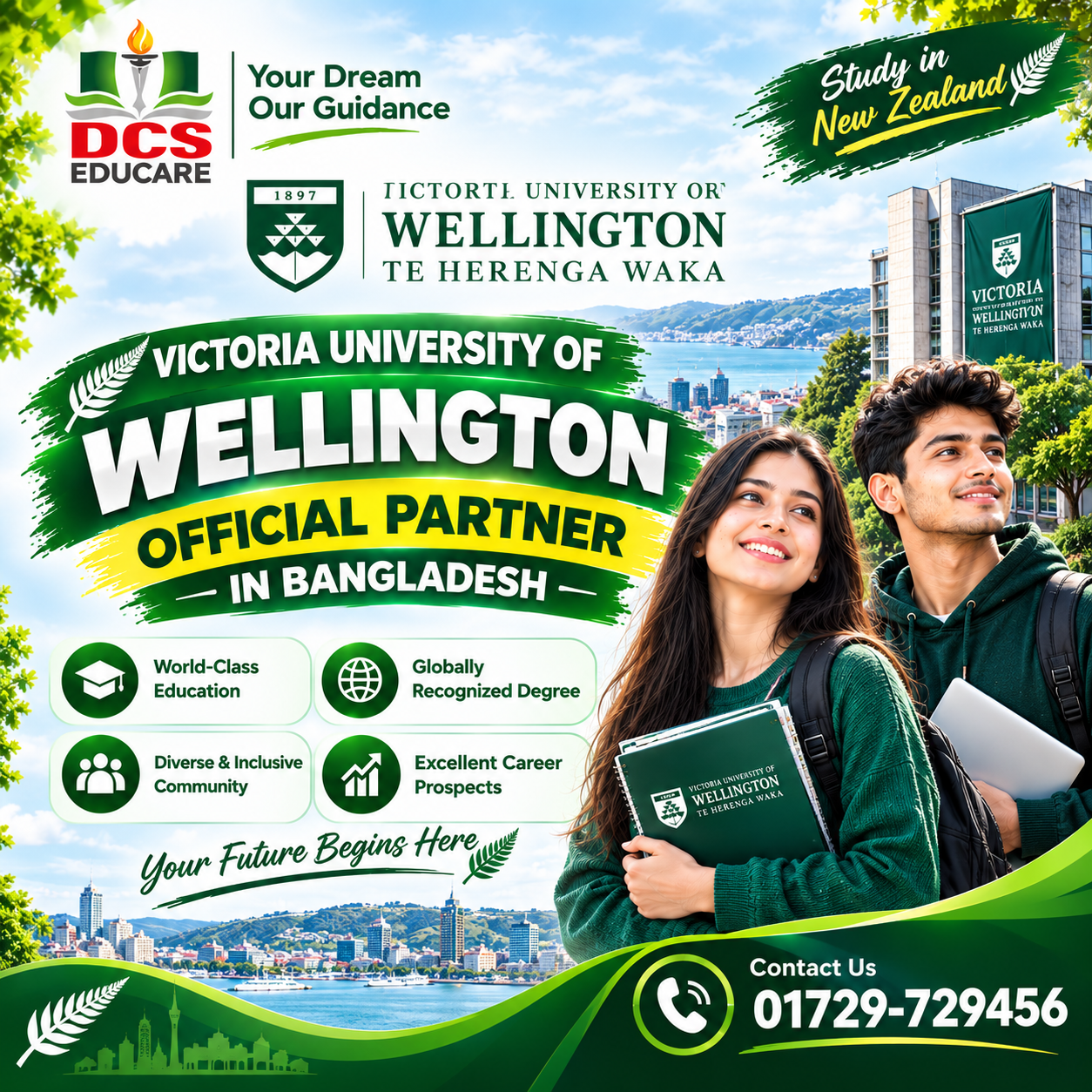 Victoria University of Wellington Official Partner in Bangladesh