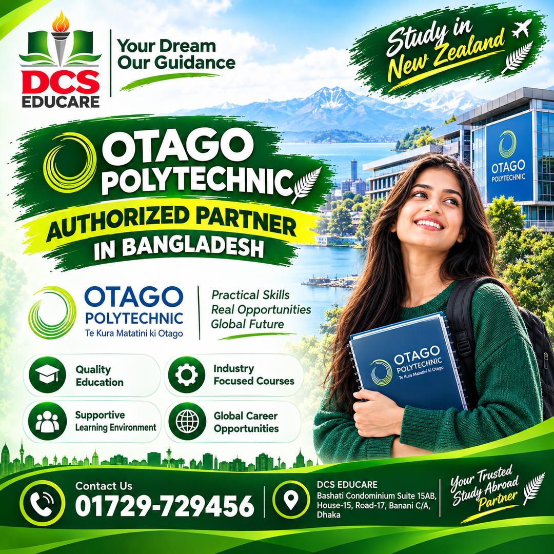 Otago Polytechnic Authorized Partner in Bangladesh